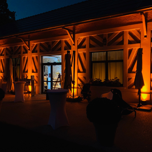 éclairage extérieur à Vulaines-sur-Seine près de Fontainebleau en Seine-et-Marne 77